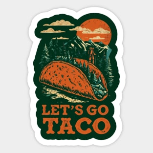 lets-go-taco Sticker